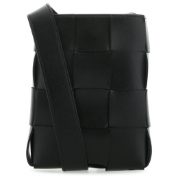 ◆당일◆25SS 카세트 인트레치아토 미니 크로스백 블랙 729298 VBWD3 8803