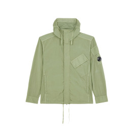 26SS 렌즈 와펜 크롬 R 후드 오버셔츠 자켓 모스그레이 20CMOS058A 005904G 610