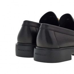 ◆당일◆25FW 더글라스 DUGLAS 더블 간치니 로퍼 블랙 0768108