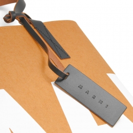 ◆당일◆로고 프린트 토트백 라이트 브라운 SHMPQ10A11 P4908 ZO238