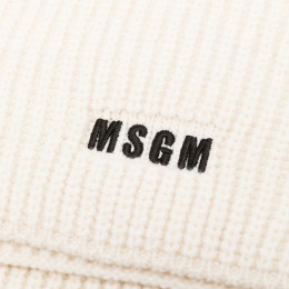 ◆키즈◆22FW 키즈 로고 스카프 화이트 MS029218 013