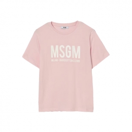 ◆키즈◆여성 저지 티셔츠 핑크 S6MSJUTH051 MS076