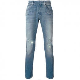 ◆14주년◆무릎디스 슬림 블루진 블루 HP5359J J362 705