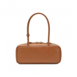 ◆당일◆26SS 엠보 로고 레더 스몰 보백 코냑 5BB173 2CRW F0046