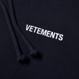 ◆12주년◆로고 프린팅 오버핏 후드티 네이비 UAH21TR535 NAVY