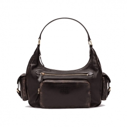 ◆당일◆26SS 엠보 로고 나파 레더 포켓 숄더백 커피 5BC189 AF8T F0201