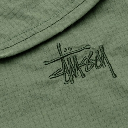 ◆당일◆24SS 로고 자수 밀리터리 오버핏 셔츠 자켓 올리브 1110321 OLIVE