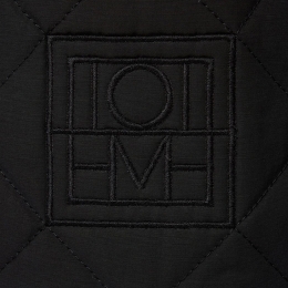 ◆당일◆24SS 로고 자수 포켓 퀄팅 코듀로이 자켓 블랙 WRO1022 FB0169 001