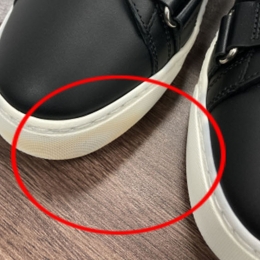 ◆스크래치◆여성 락스터드 V-Punk 스니커즈 블랙 NW1S0D11 EEF 0NO