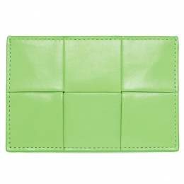 ◆당일◆25SS 인트레치아토 카세트 카드지갑 그린 690938 VCQ72 3840