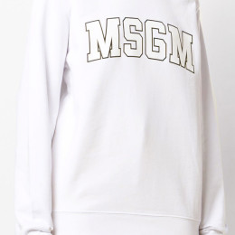 ◆11주년◆로고 프린트 맨투맨 화이트 2641MDM163 195299 01