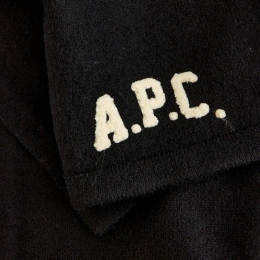 ◆당일◆25FW JESSE 로고 머플러 블랙 WVBDK M15252 LZZ