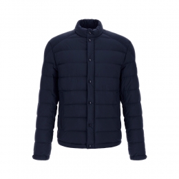 26SS 셀브스 SELVES 로고 패치 패딩자켓 무광 네이비 1A000 43 597YD 776