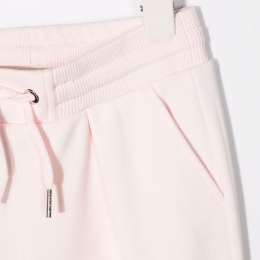 ◆키즈◆21FW 키즈 로고 자수 테이퍼드 트랙팬츠 페일핑크 H14131 45S