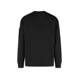 ◆당일◆25FW 렌즈 와펜 기모 맨투맨 블랙 19CMSS058A 006372G 999