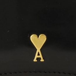 ◆당일◆25FW 하트 로고 카드지갑 블랙 USL706 AL0139 001