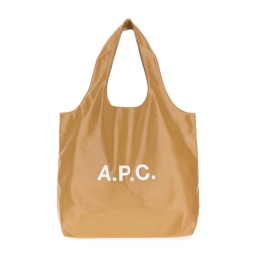 ◆당일◆25FW 니논 NINON 로고 프린팅 토트백 카멜 PUABR M61565 CAB