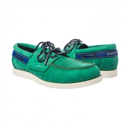 ◆14주년◆보트슈즈 누벅 그린 W14 VA402 V097 8077