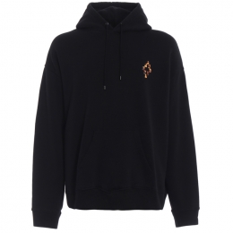 ◆12주년◆파이어 크로스 후드티 블랙 CMBB034S186302111088