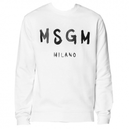 ◆12주년◆로고 프린트 맨투맨 화이트 3040MM104 217099 01