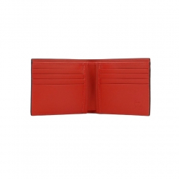 ◆당일◆로고 크로커다일 텍스처 반지갑 브라운/레드 3205300 F507