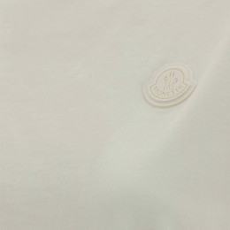 ◆당일◆25SS 로고 패치 티셔츠 아이보리 8C000 05 89A17 034