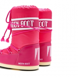 ◆키즈◆24FW 키즈 아이콘 하이 나일론 부츠 핫핑크 80D1400440 J003