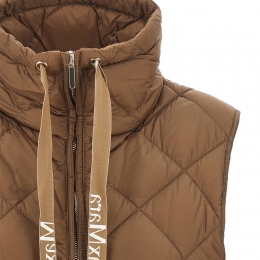 26SS 트레직 TREGIC 다이아몬드 퀄팅 패딩 조끼 카라멜 2619291014 051