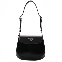 ◆당일◆25SS 삼각로고 클레오 미니 호보백 블랙 1BH188 ZO6 F0002