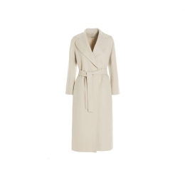 ◆당일◆25FW 폴도 POLDO 벨티드 롱 울 코트 에크루 2529016043 031