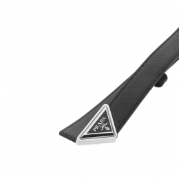 ◆당일◆25SS 삼각 로고 버클 벨트 블랙 1CC522 053 F0632