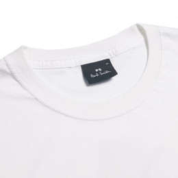 ◆당일◆24SS 백 프린팅 숏 슬리브 티셔츠 화이트 M2R 220X JP3294 01
