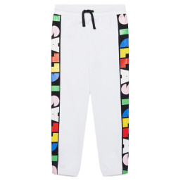 ◆키즈◆21FW 여성 로고 테이프 조거팬츠 화이트 603457 SRJ21 9000