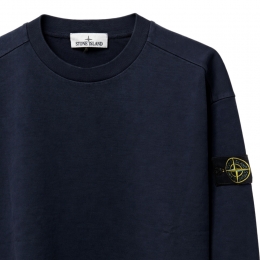 26SS 와펜 패치 헤비코튼 롱슬리브 네이비 L1S15 6100057 S0B50 V0020