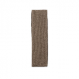 ◆당일◆25FW 골지 울 숏 머플러 네추럴토프 SHORT SCARF NATURAL TAUPE