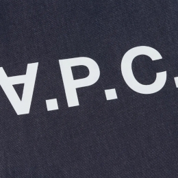 ◆당일◆26SS 로르 LAURE 로고 프린트 패브릭 토트백 인디고 COHIZ M61445 IAI