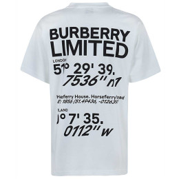 ◆당일◆24SS 캐릭 CARRICK 백 로고 프린트 티셔츠 화이트 8037292