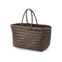 26SS 밤부 트리플 점프 스몰 토트백 다크브라운 8811 DK BROWN