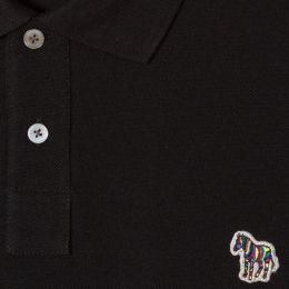◆당일◆25SS 지브라 로고 슬림핏 반팔 폴로 티셔츠 블랙 M2R 534L PZEBRA 79