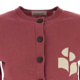 ◆당일◆26SS 뉴턴 NEWTON 로고 가디건 앤틱핑크 CA0040FA A1X05E 40AK