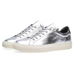 ◆당일◆24SS 여성 아킬레스 레트로 로우탑 스니커즈 실버/블랙 2073 0547