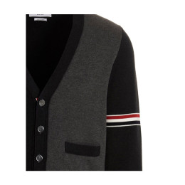 ◆당일◆23FW 4바 밀라노 스티치 브이넥 가디건 그레이 MKC310F Y3007 982