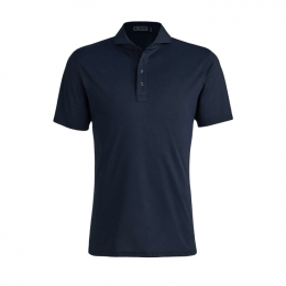 ◆당일◆25SS 백 로고 패치 폴로 티셔츠 네이비 G4MC0K300 TWLT