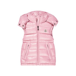 ◆키즈◆24FW 키즈 ANIA 로고 패치 패딩자켓 핑크 1A000 81 68950 523