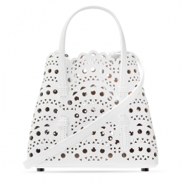 ◆당일◆23SS 미나 MINA 16 펀칭 토트&크로스백 화이트 AA1S06716C0A29 010
