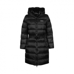 ◆당일◆25FW 츄 CHOO 벨티드 롱 패딩자켓 블랙 VDDJ03426K0001 BKS