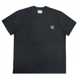 ◆당일◆25SS 시그니처 백로고 티셔츠 블랙 W251TS07 708B
