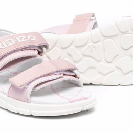 ◆키즈◆22FW 키즈 로고 벨크로 샌들 핑크 K59044 454