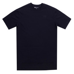◆12주년◆체스트 로고 라운드넥 티셔츠 FS4063 BLACK