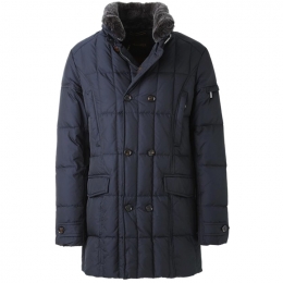 ◆당일◆23FW 모리스 MORRIS 더블 패딩 자켓 다크네이비 MORRIS KM BLU